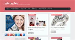 Desktop Screenshot of makeherover.com